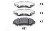 JAPANPARTS PA-821AF Brake Pad Set, disc brake
